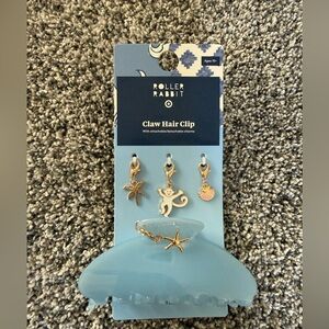 Roller Rabbit Charm Hair Clip | Blue